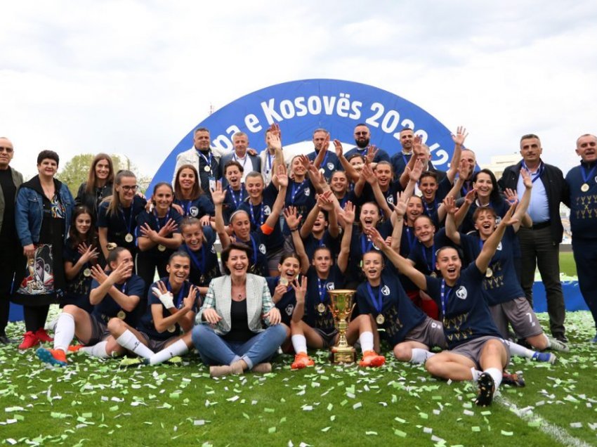 KFF Mitrovica nuk ndalet, pas titullit fitojnë edhe Kupën e Kosovës