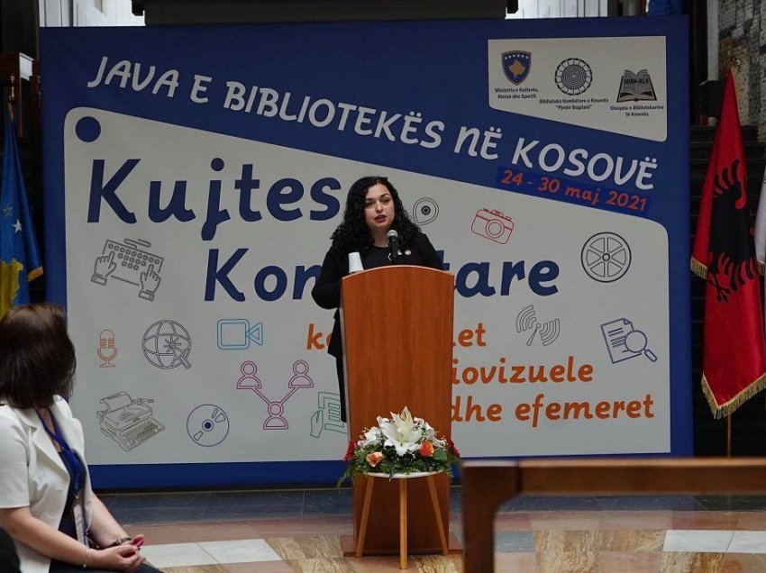 ​Osmani: Biblioteka Presidenciale do të dokumentojë historinë e shtetformimit të Kosovës