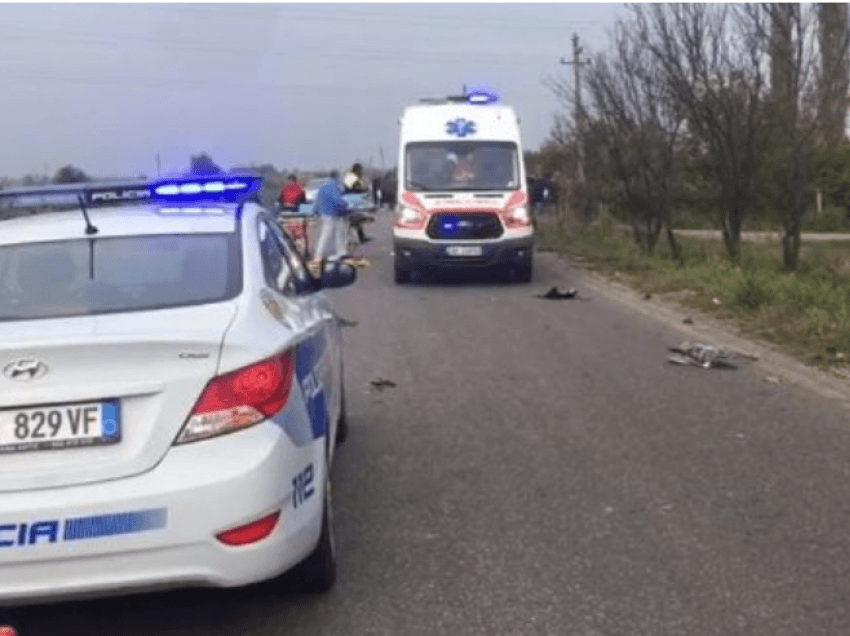 Përplasen automjetet në Vlorë, një i lënduar