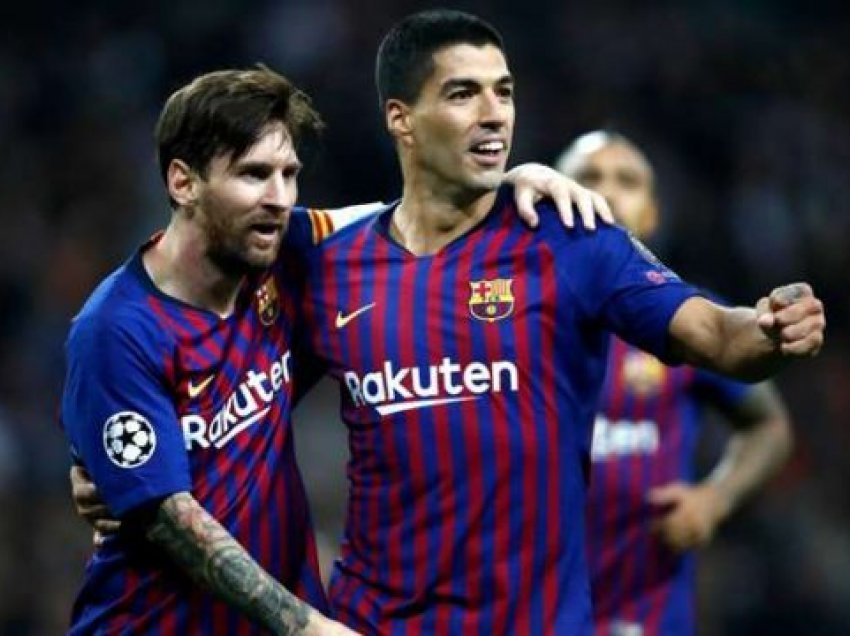 Suarez shpreson që Messi mos të largohet nga Barcelona
