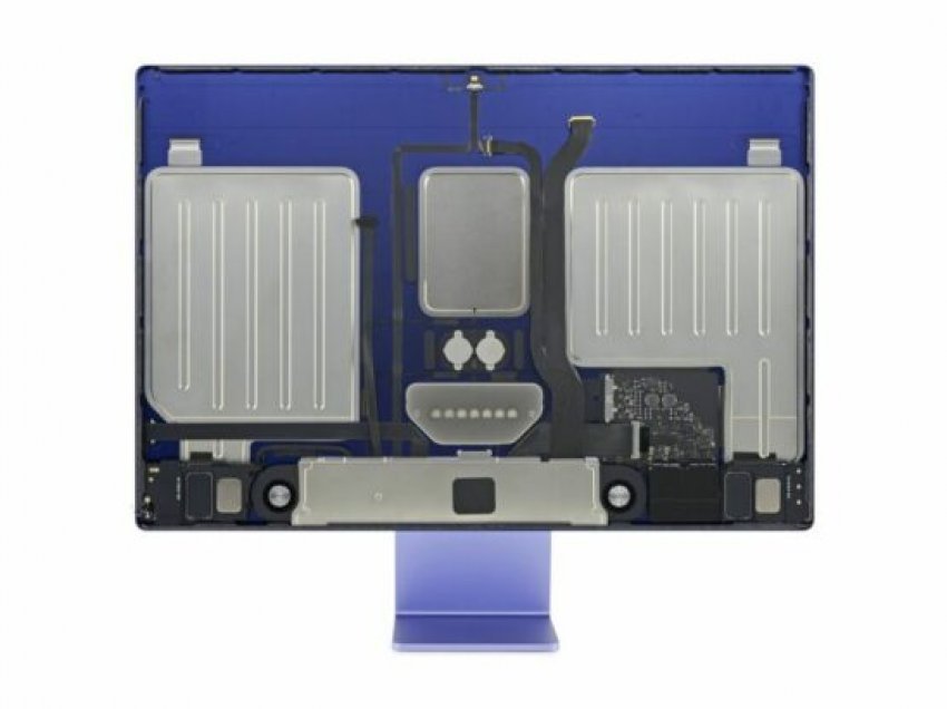 iMac i ri 24-inç fsheh antenat në logon e Apple