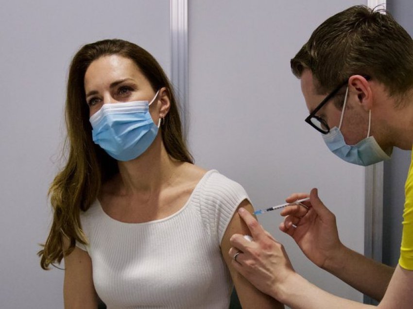 Cilën vaksinë zgjodhi, Kate Middleton merr dozën e parë anti-Covid