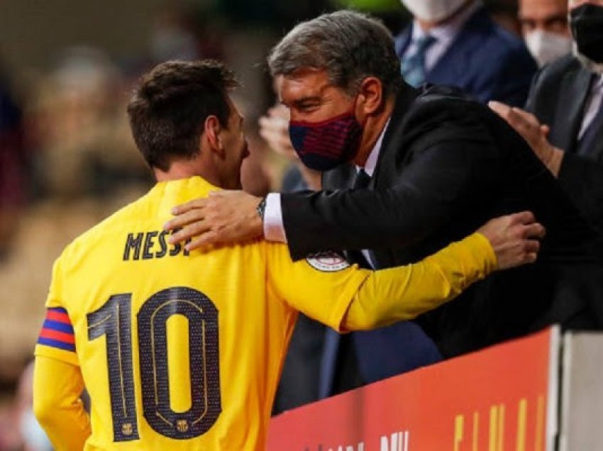 ​Messi godet Laportan: Nuk më kërkoi të luaj pa pagesë, fjalët e tij më tronditën