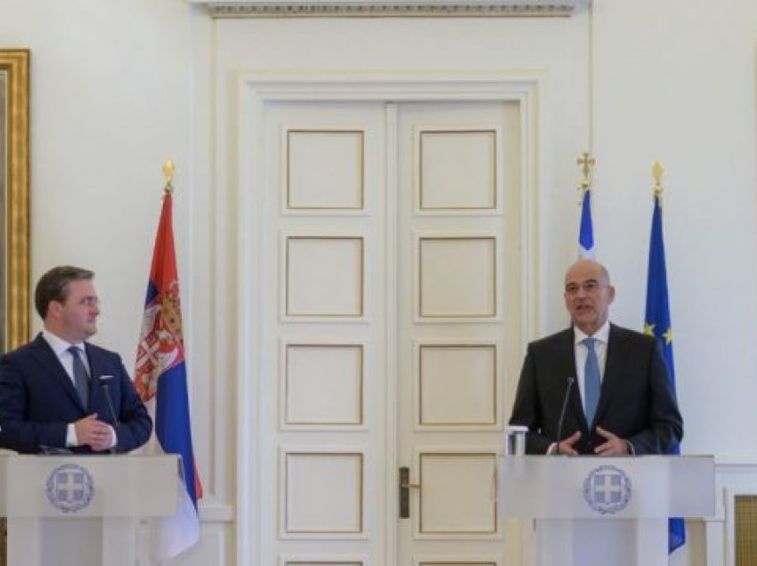 Ministri i Jashtëm grek nuk i jep garanci homologut serb për Kosovën: Mbështesim dialogun