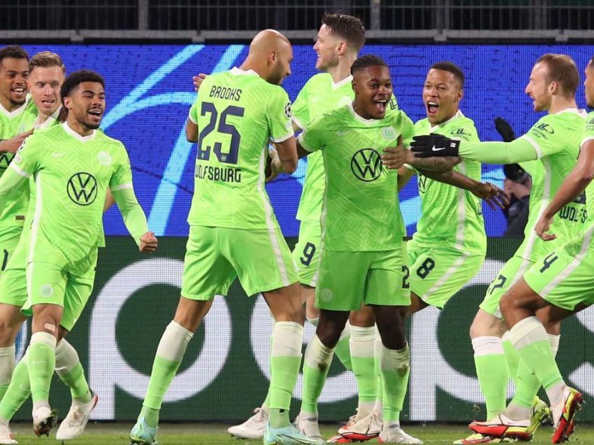 Wolfsburg me pikë të mëdha në Champions League