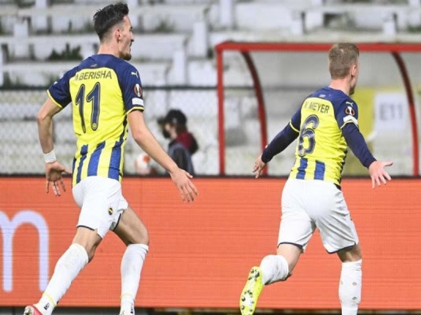 Mërgim Berisha shënon supergol për Fenerbahçen, ja pamjet