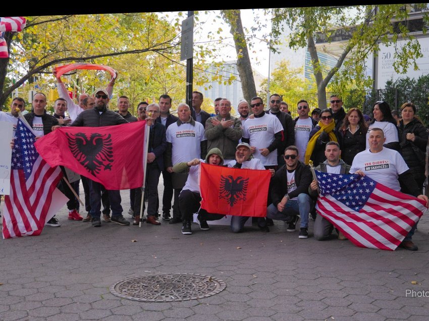 Protestë : Dibranët në Nju Jork : “Dibrës Po - Skavicës Jo!”