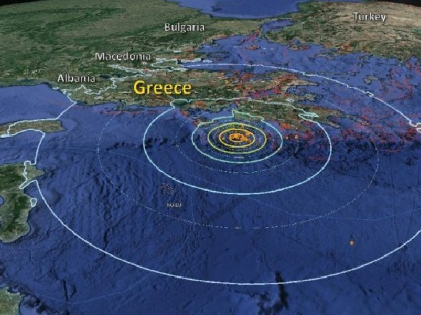 Greqia “zgjohet” nga tërmeti, ku ishte epiqendra