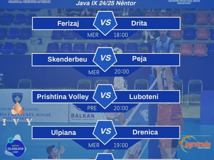 Sot dhe nesër luhen ndeshjet e Superligës së Kosovës