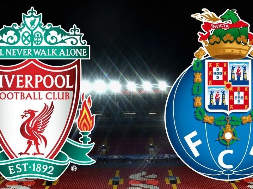 Liverpooli pret në shtëpi Porton, formacionet zyrtare