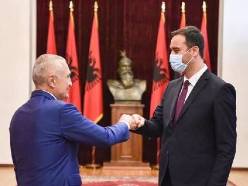 Glauk Konjufca sot takohet me presidentin e Shqipërisë, Ilir Meta