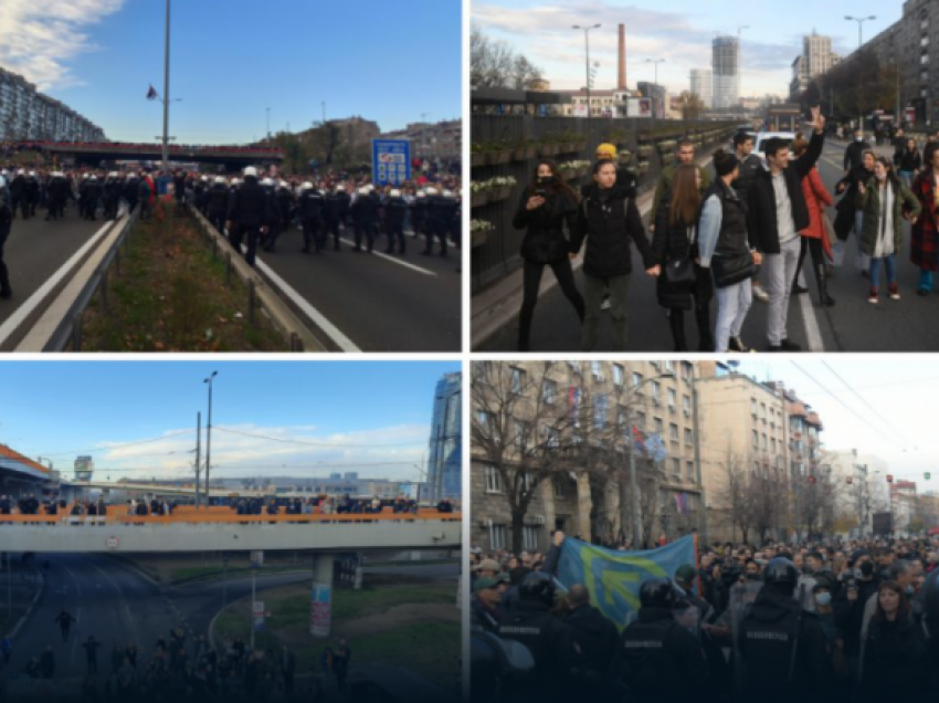 Protesta masive në Serbi