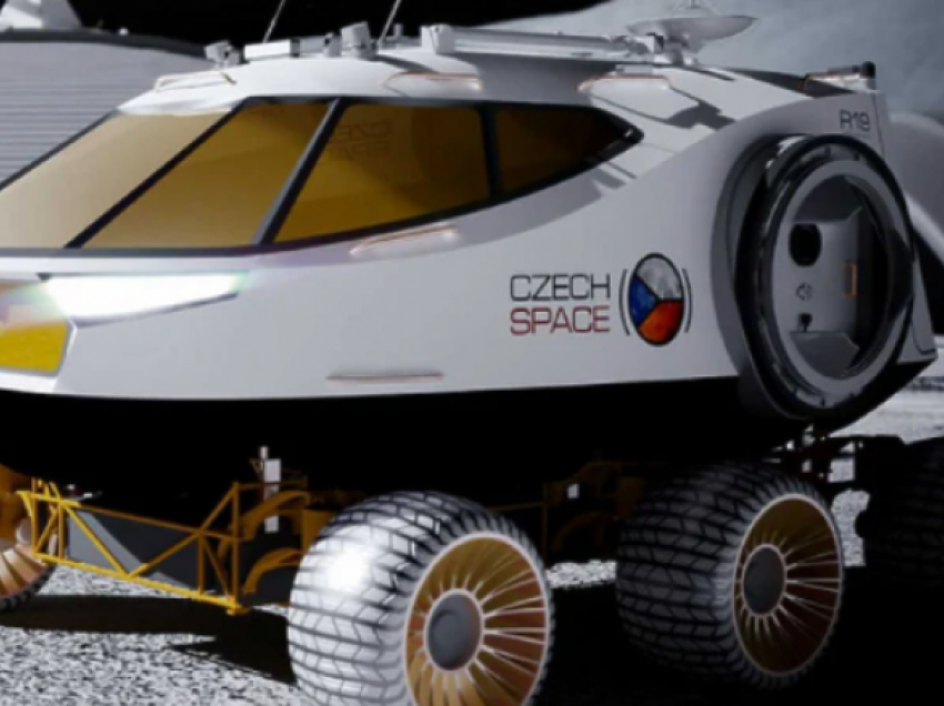 Kështu duket një koncept i rover-it për Hënën i frymëzuar nga Skoda