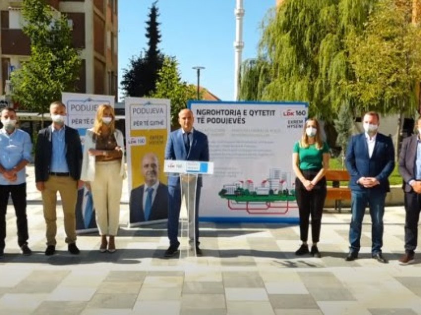 ​Hyseni prezanton projektin për ngrohtoren e qytetit: Është investimi më i madh kapital në Podujevë