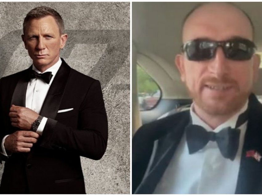 Ambasadori i Britanisë së Madhe në Shqipëri në rolin e James Bond