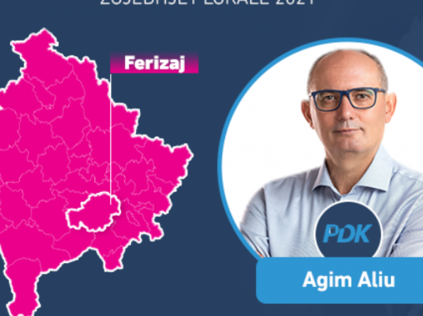 EXIT POLL-i për Ferizajn: Agim Aliu i PDK-së fiton pa balotazh