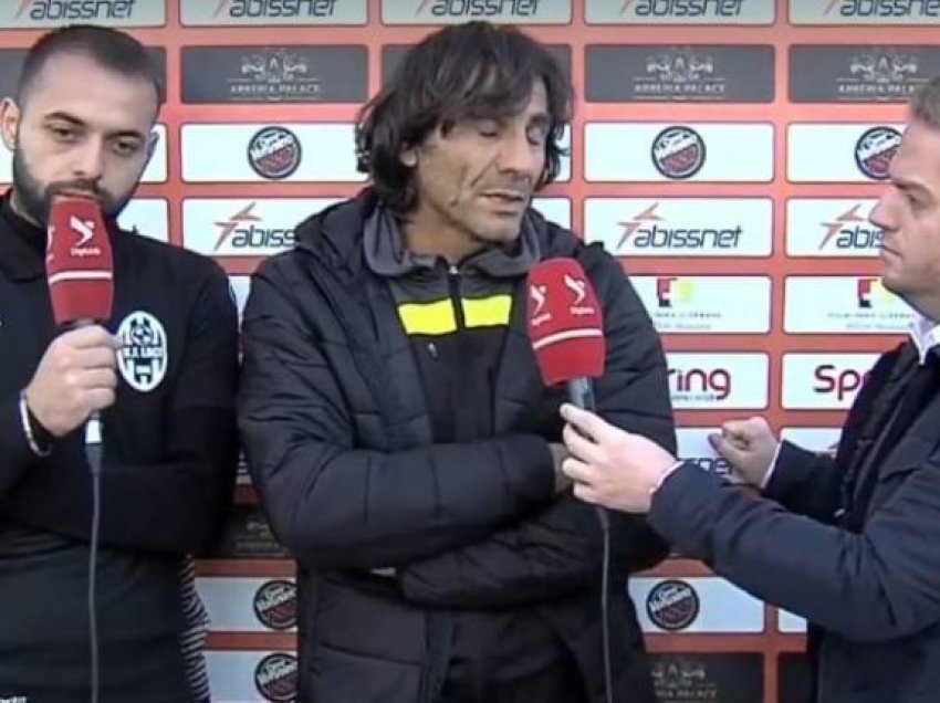 Trajneri i Laçit jep dorëheqjen në intervistë: Më vjen keq për presidentin
