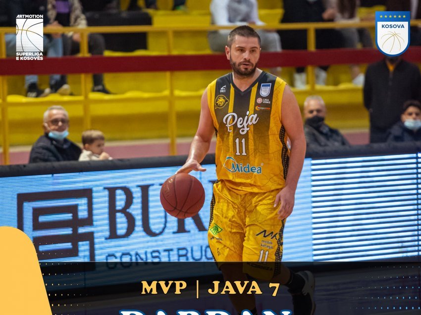 Dardan Berisha, MVP i javës së 7-të