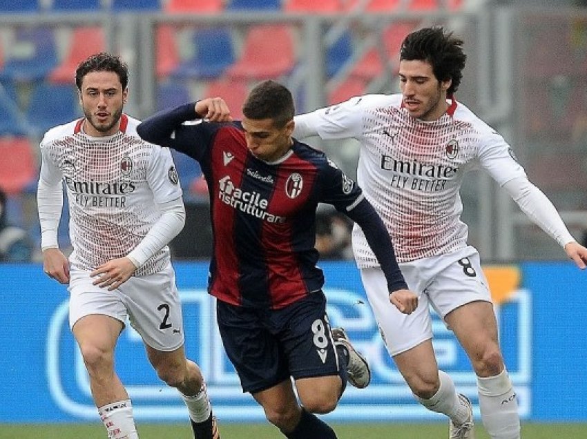 Bologna-AC Milan, formacionet zyrtare