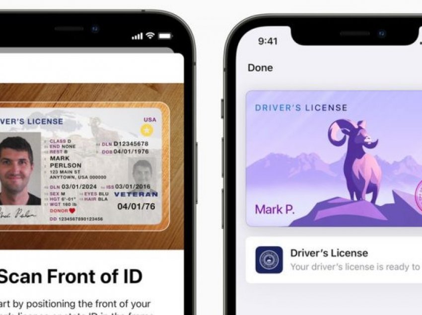 Në iPhone do të njohin patentë shoferin shtetet amerikane 