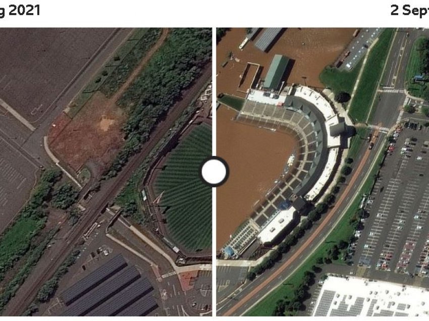 Pamjet para dhe pas, shkatërrimi që la uragani “Ida”