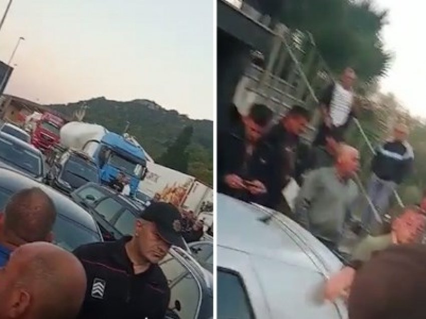 Përplasje mes qytetarëve dhe policisë në kufirin Shqipëri - Mal i Zi