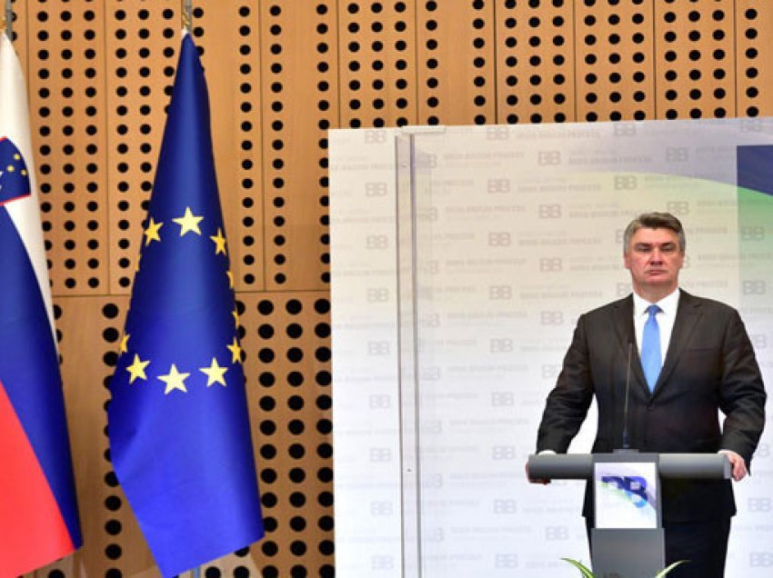 Presidenti kroat dyshon në qëllimet e sinqerta të Serbisë për anëtarësim në BE