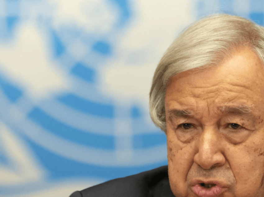 Shefi i OKB-së paralajmëron ‘katastrofën’ klimatike