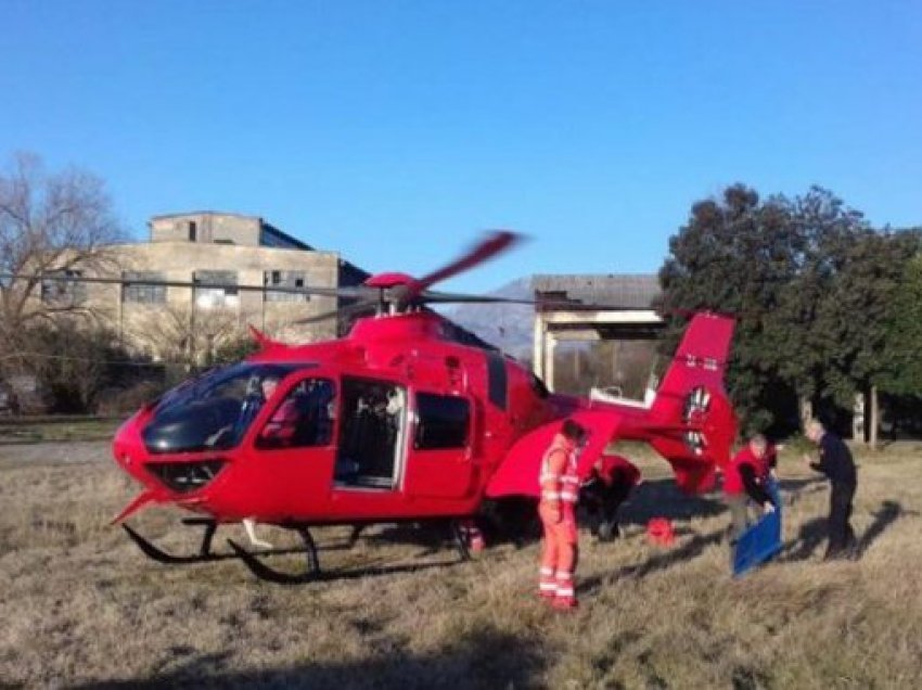 Automjeti në Tropojë përplas një kombësor, niset me helikopter drejt Tiranës