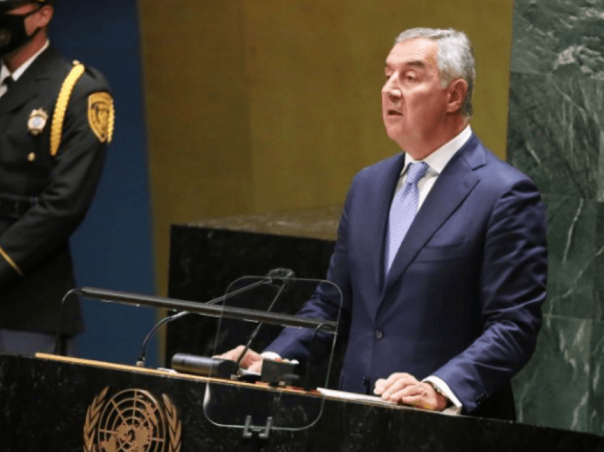 Gjukanoviq në OKB: Ekziston rreziku i destabilizimit të Ballkanit Perëndimor