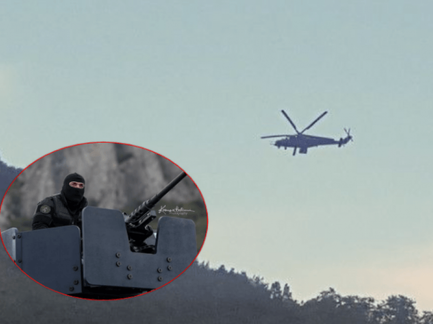 “Çmenden” mediat serbe: Një polic ua drejtoi mitralozin helikopterëve serb që fluturuan afër Kosovës