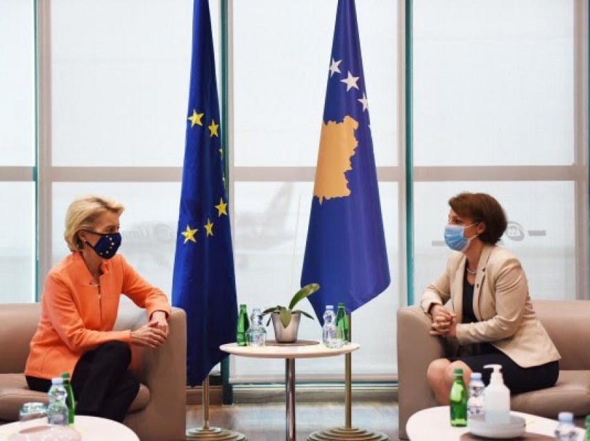 Gërvalla dhe Ursula von der Leyen flasin për rrugëtimin e Kosovës drejt BE-së