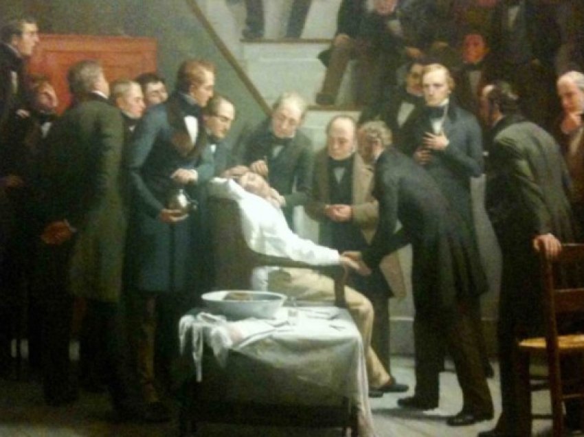 Historia e përdorimit të eterit si anestezi në mjekësi