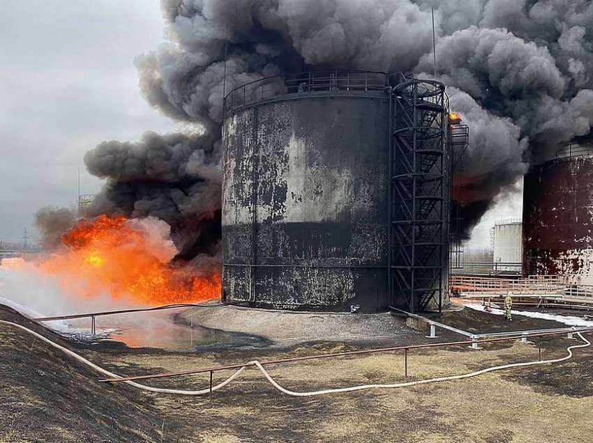 Detaje të reja nga sulmi në depon e naftës në Belgorod