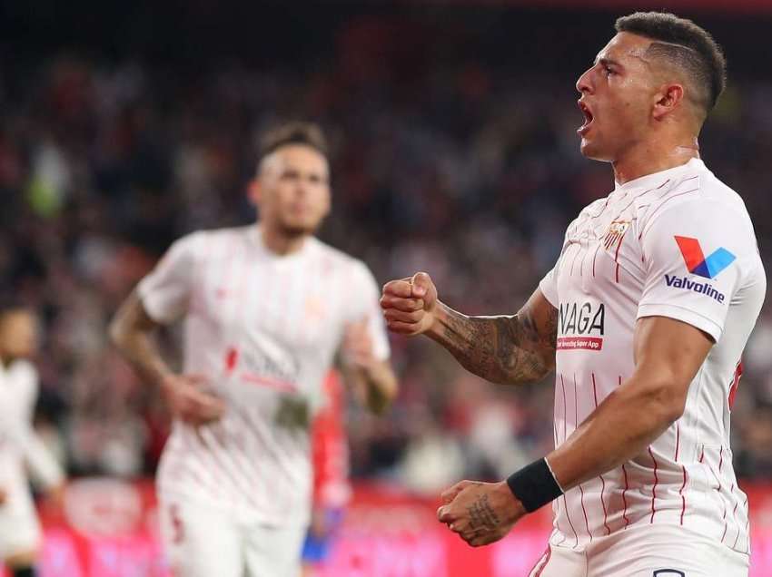 Sevilla nuk befasohet në një ndeshje për infarkt kundër ekipit të shqiptarit 