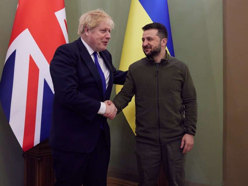 Zelensky shkruan për takimin me Johnsonin: Mirë se erdhe në Kiev miku im!