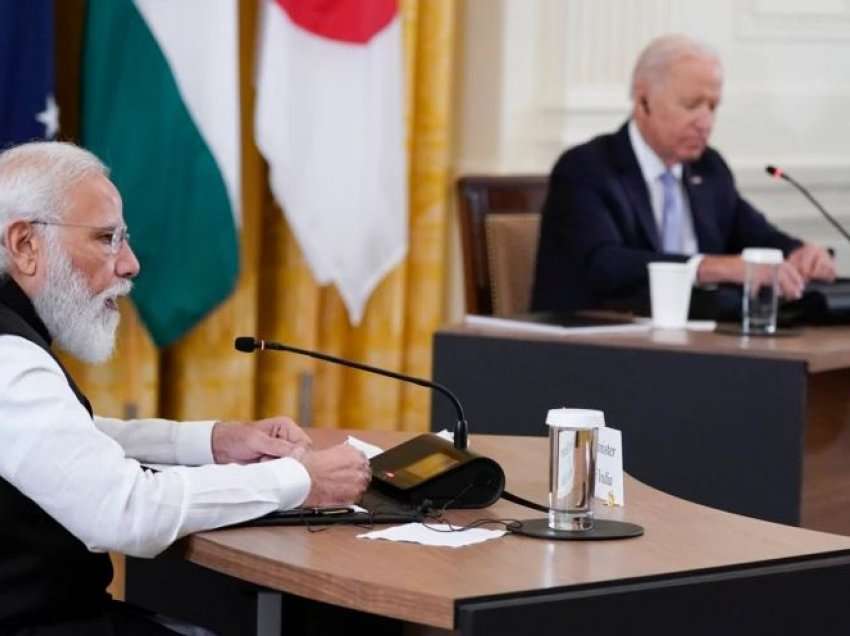 Presidenti Biden bisedon sot me Kryeministrin e Indisë