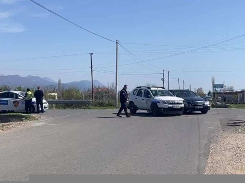 Aksident në Shënkoll, mjeti i policisë kufitare përplaset me ‘Benz’-in