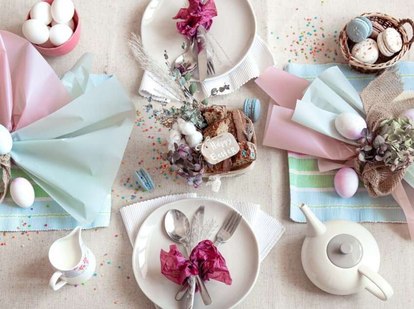 Pashkët, disa këshilla për një tryezë festive që mban erë pranvere