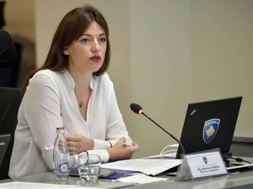 Ministrja Haxhiu raporton në Komisionin për Integrim Evropian