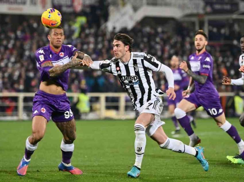 Juventus mposht Fiorentinën, ballafaqohet me Interin në finale