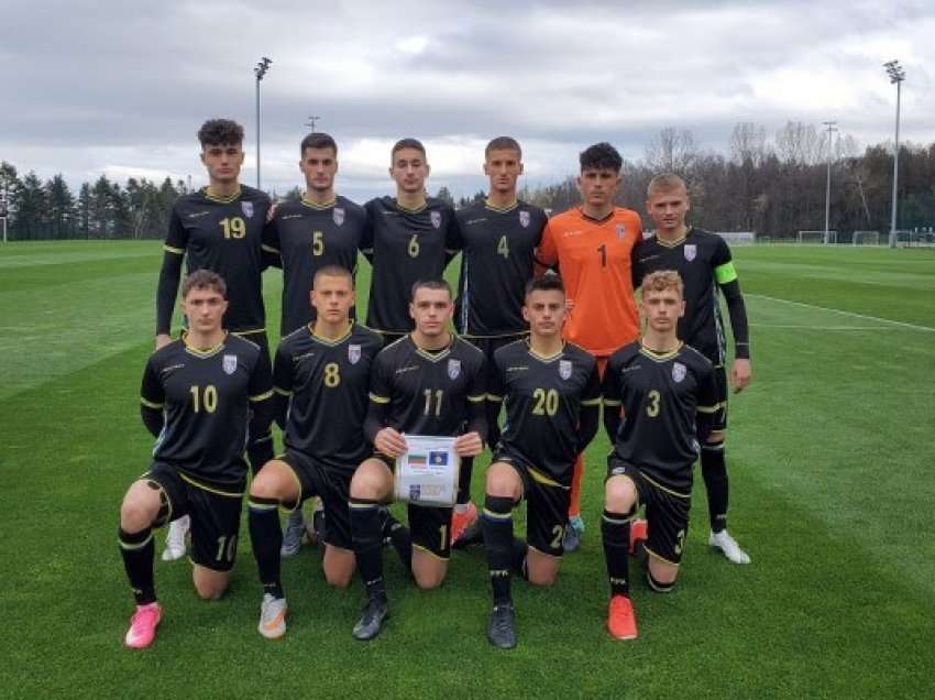 Kosova U17- Ukraina U17, publikohen formacionet zyrtare