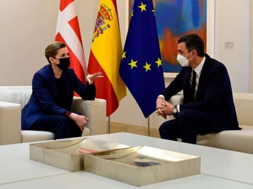 Kryeministrja e Danimarkës dhe ai i Spanjës do të takohen sot me Zelensky