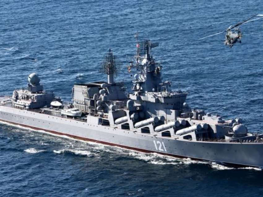 U fundos në Detin e Zi, anija ruse Moskva kthehet në objekt të trashëgimisë kulturore të Ukrainës