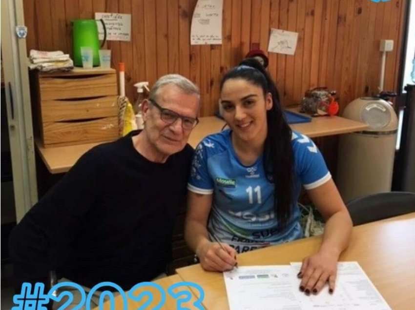 Suzana Ujkiq vazhdon për një vit kontratën me klubin francez