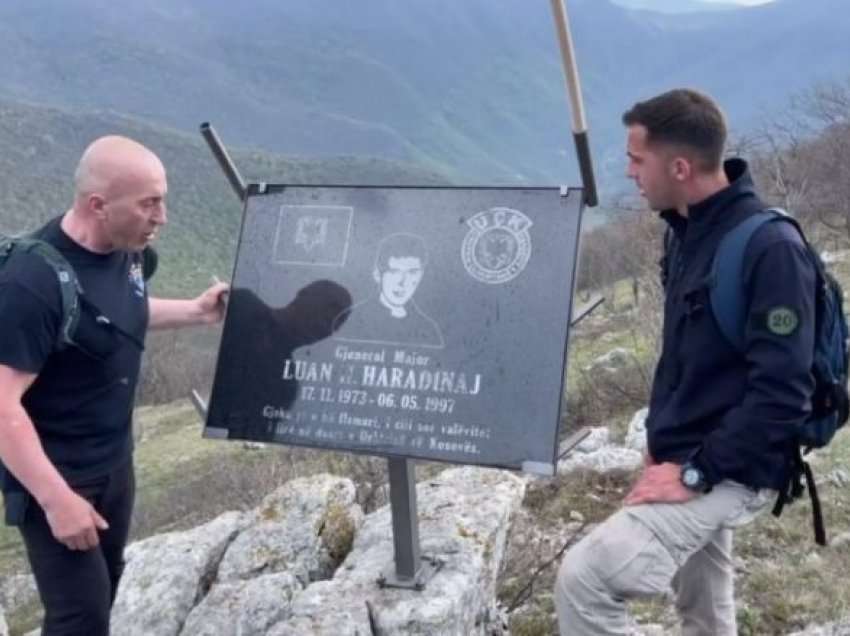 Ramush Haradinaj viziton vendin ku ra dëshmor vëllai i tij, Luani