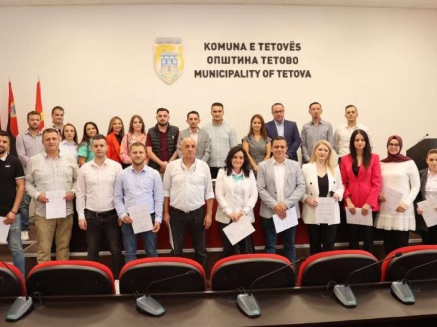 Certifikohen anëtarët e rinj të Këshillit të Komunës së Tetovës