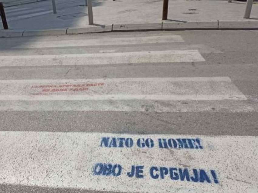 Grafite të reja provokuese, shfaqen në veri të Kosovës