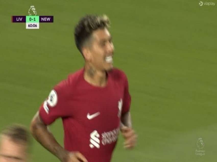 Firmino rikthen Liverpoolin në lojë, barazon rezultatin kundër Newcastle – video