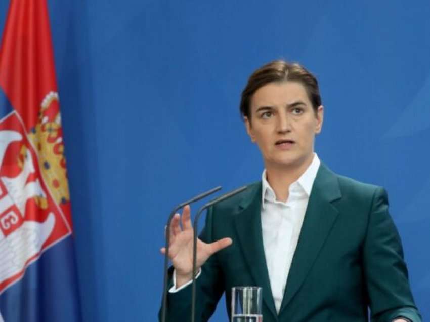 Kryeministrja serbe: “Rashiç ministër me më pak se 1% të votave, e pavlerë dhe e padrejtë”